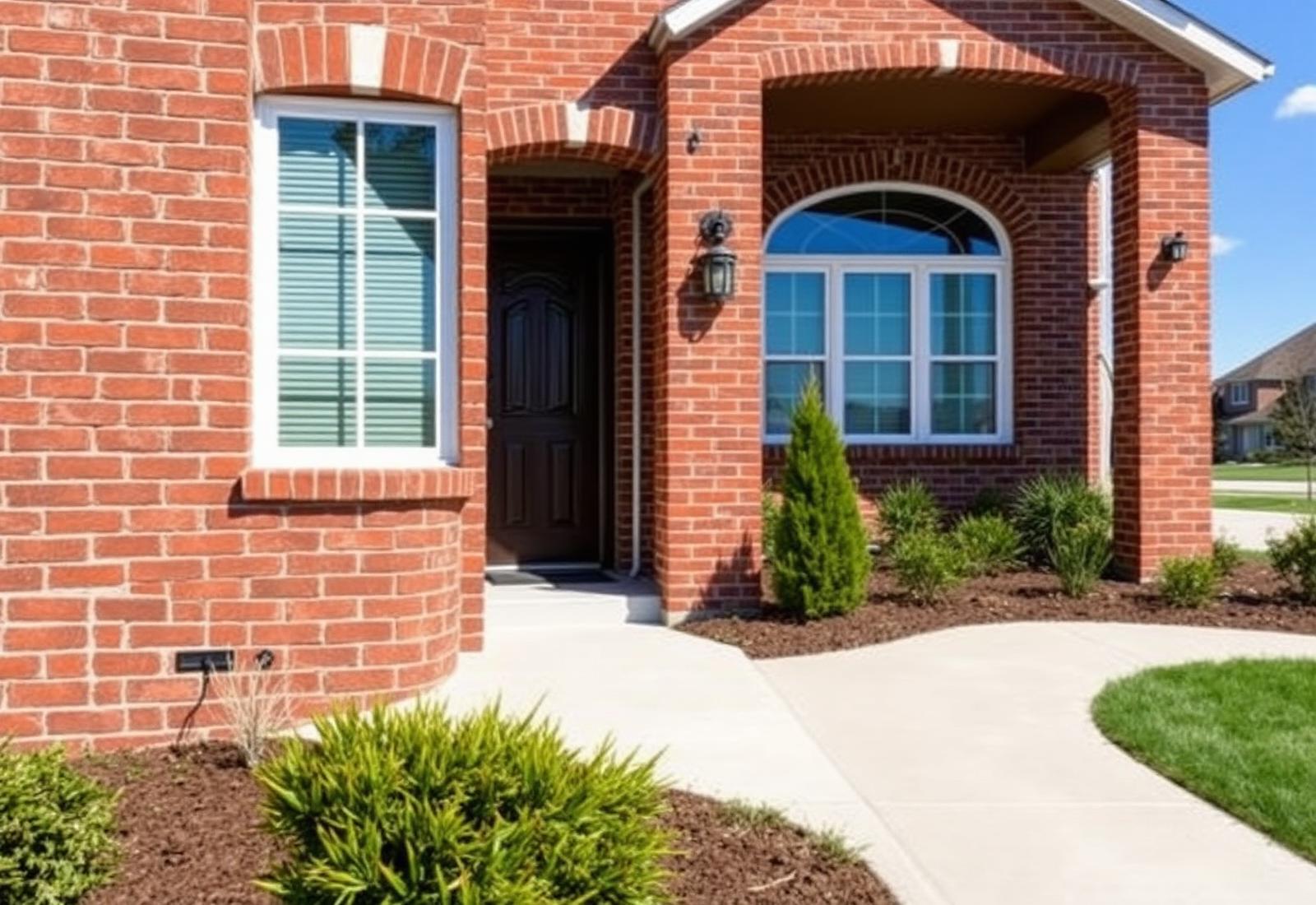 Brick exterior restoration